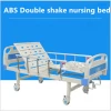 CE and ISO certified two crank manual hospital bed high-quality hot sale medical bed