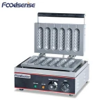 CE Certification Stainless Steel Corn Dog Waffle Maker,1.5KW Waffle Hot Dog Maker