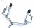 Import CENDE Performance Stainless Catback Valved Exhaust for Mazda 6 exhaust from China