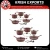 Import Ceramic 12 Pcs Deluxe Chocolate Cookware Set from India