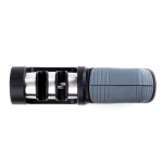 Ceramic Alloy Material Mini Handheld Kitchen Edge Grip 2 Stage Knife Sharpener