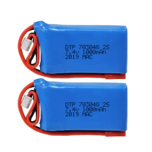 Certificate 703048 2S 1000mAh Polymer Li-ion Battery for helicopter
