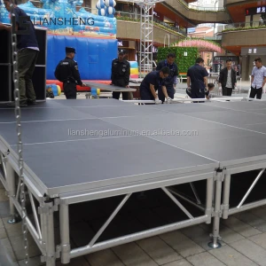 Cheap Aluminum Folding Portable Outdoor Concert  Portable Stage Concert Equipment Stage
