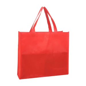 Cheap Christmas festival laminated non woven gift tote shopping bag