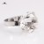 Import cheap clear diamond crystal napkin holder napkin rings from China