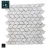 Import Cheap Marble White Carrara Tiles  Bathroom Leaf Marble  Mosaic Tiles for Home Hotel from China