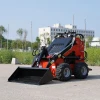 Cheap price tracked wheel china walk behind crawler small skid steer loader