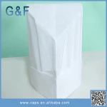 Cheap Round Chef Cap With Classic Top For Restaurant