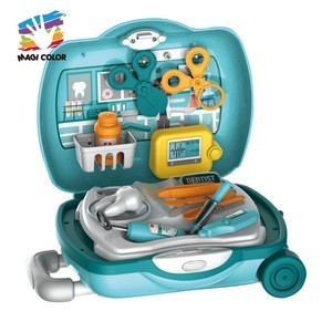 Children pretend play set educational doctor set toy, medical kit doctor tool dentist toys doctor sets P08K007