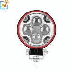 China Auto Lighting System 3 inch Round 12w Fog Light Driving Led Work