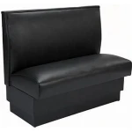 China commercial  booth seating supplier  fast food restaurant  leather restaurant booth