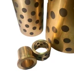 China Custom Flanged Bronze Bushings Manufacturers Bearing Sleeve Fan Car Brass Engine Motor Bushing