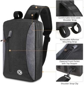 China Factory Bike Trunk Bag Casual Chest Sling Pack Cycling Bicycle Rear Rack Carrier Bag Bicycle Pannier Bag