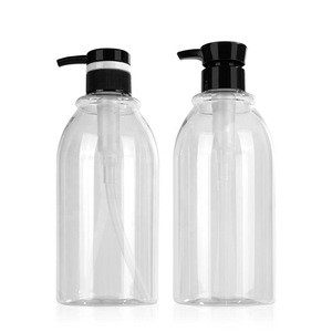 China factory manufacture 750ml, 480ml empty round shaped different transparent/ opaque colors PET plastic bottle