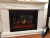 China factory new technology 30 inch 120/240v decorative video flame  inserted electric fireplace with simulated crackling sound