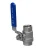 Import china factory price 2PC ball valve 1/4 stainless steel from China