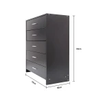 China Factory Pricemodern Wooden Bedside Cabinet