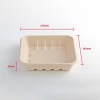 China factory Wholesale Bamboo Plates Disposable Bagasse Tableware