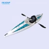China Manufacturer 2 Person Rowing Boat Canoe Drop Stitch Inflatable Kayak V bottom wholesale