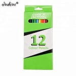 China manufacturer wholesale custom printed natural wooden art colour pencil