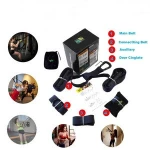 China Produce Wholesale Custom bodybuilding training strap,fitness training belt