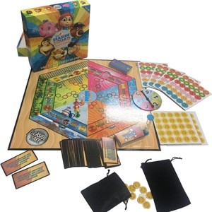 china supplier board games for kids for funy games board game set printing children adult card board game