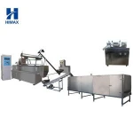 china supplier small soya chunks protein bars soya meat production making machine