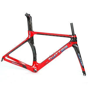 Chinese Bicycle Parts Warranty 5 years cutting EPS Aero design Toray carbon fiber road bike frame