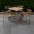 Import Christine Patio club bar counter and stool aluminum metal Bistro Set furniture /outdoor furniture bar from China