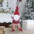 Import Christmas decorations no face old man doll Nordic style christmas santa claus plush tied beard hanging legs forest old man doll from China