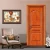Import Classical model exterior wooden door main entrance teak wood price single door from China