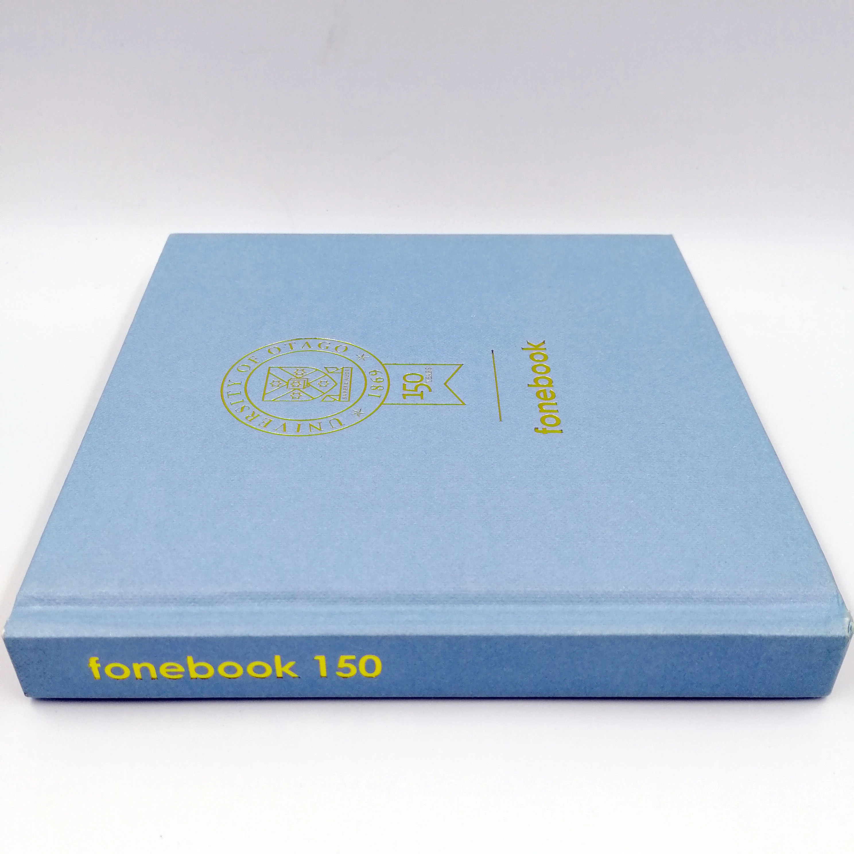 Cloth hardcover book printing full color H&T binding book factory