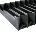 CNC Machine Linear guide Rubber Accordion Bellows drawing Dust Cover