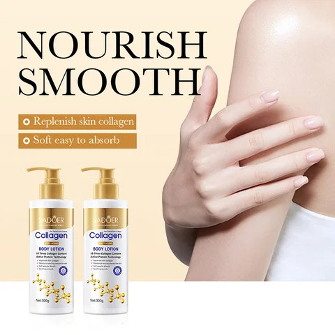 Collagen Body Fragrance Lotion Nourishing Skin Firming Brightening Anti Aging Wrinkle Body Cream Lotion