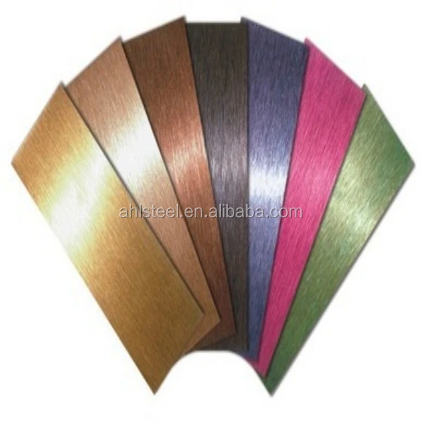Color stainless steel / Gold-Ti/ GOLD TITANIUM/ TITANIUM plate / sheet