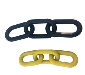 Colored Decorative Plastic Coated Steel Link Chain