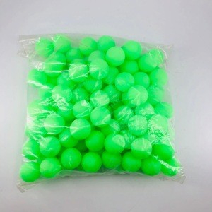 Colorful cheap opp bag packing cheap table tennis balls