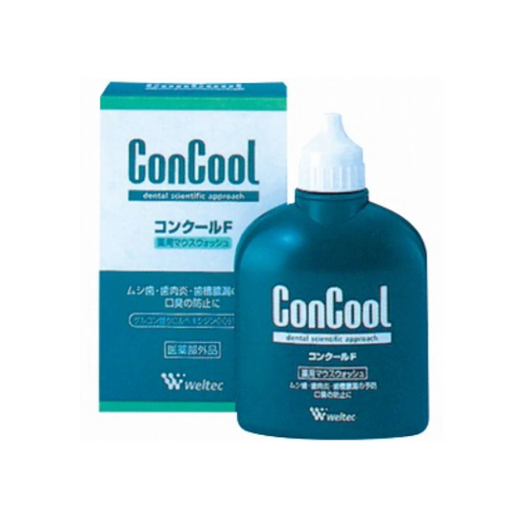 ConCool natural mild mint smell cleaning teeth whitening mouth wash