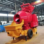 Concrete Mixing Machine Portable Cement Mixer Pump Mini Pan Concrete Mixer Pump