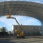 Container shed Dome shelter outdoor container storage shelter PVC/PE proof