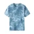Import Cotton short-sleeved T-shirt camouflage tie-dye washed retro loose round neck tie dye t shirts from China