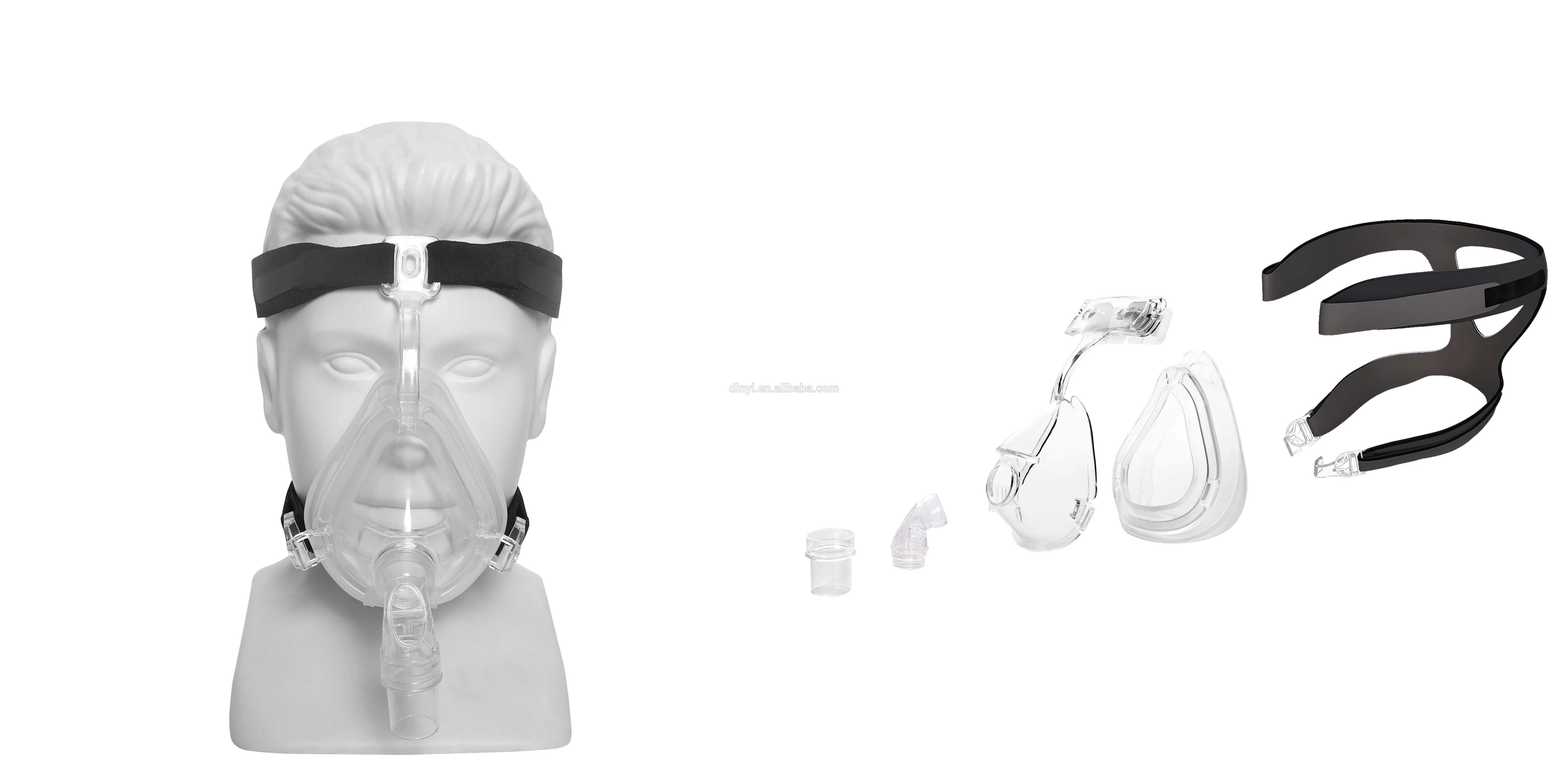 cpap full mask with headgear