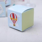 Creative Converting Up, Up & Away Cupcake box for Baby shower Party Gift box