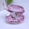 Creative new wedding souvenir custom Christmas Valentines Day gift crystal shell diamond