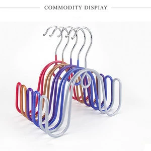 Creative Plastic coated shoes hanger on promotion