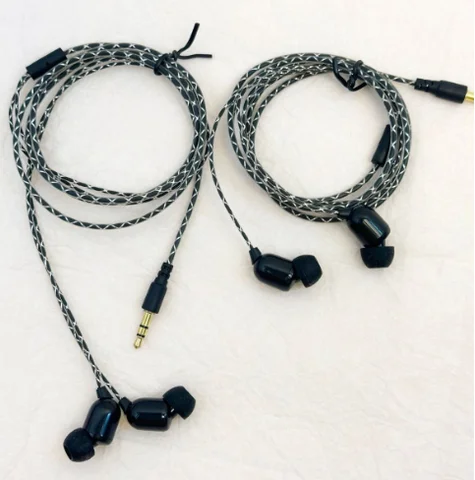 Crystal wire 3 meters monitor extended line headphones anchor live computer game sound card monitor heavy bass headphones