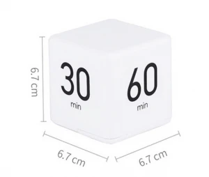 Cube digital Timer with mechanical switch for all kinds of occacion