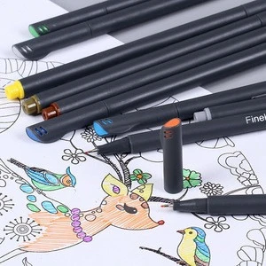 Custom Assorted Colors Writing Drawing Markers Art Fine liner Pen