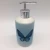 Import Custom butterfly cheap ceramic bathroom set soap dish lotion dispenser bath sets from China