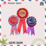 custom button pin badge custom big smiley tin button brooches women wholesale in 2018/best seller in China